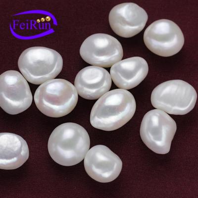 China Pearl 12mm Natural Genuine Freshwater Grade 3A Baroque Loose Pearls Loose Pearls for sale