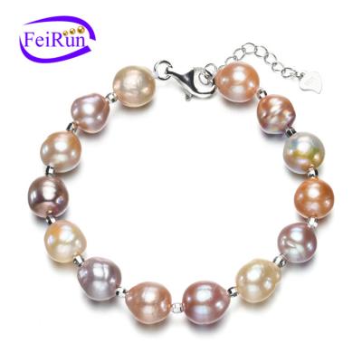 China Feirun's other top quality AA+ real big baroque pearl women's natural bracelet 9-10mm for sale