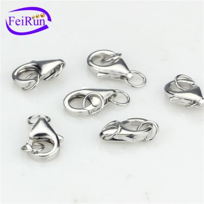 China FEIRUN 16mm big size 925silver metal clasp closure, custom jewelry clasp manufacturer, jewelry clasp WWW419 for sale