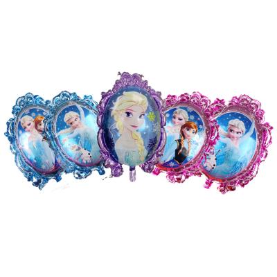 China Party Set Frozen Princess Elsa Anna Olaf Foil Balloons Cartoon Movie Characters Party Set Birthday Party Decorations for sale