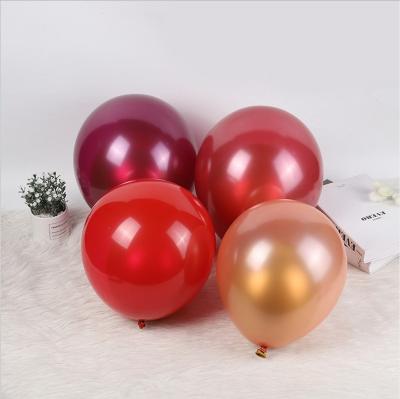 China Festival Stuff Wholesale 5inch 10inch Festival Stuff 12 Inch Double Layer Balloon Red Latex Balloon. deep for the wedding the decorations are ballooning for sale