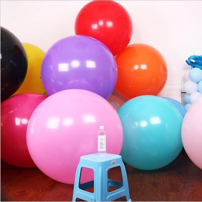 China Wholesale 36 Inch Round Toy Decorations Gift Toy Decorations Big Balloons Giant Jumbo Latex Balloons For Wedding Birthday Baby Shower for sale