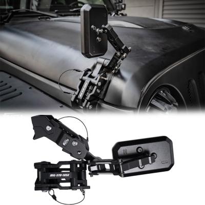 China Awaken Fury 2007-2017 JK Series 4x4 Accessories Aluminum Alloy Hood Lock Hook Hood Hook Buckle For Jeep Wrangler for sale