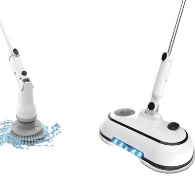 China Sustainable Electric Broom With Water Vacuum Mop Cordless Jet Broom Floor Cleaning for sale