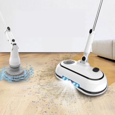 China Sustainable Floor Sweeper Electric Mopping Cleaner Broom Cleaning Electronic Broom for sale