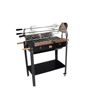 China Heavy Duty Adjustable Height All Stainless Steel Barbecue Outdoor Grill Rotisserie Modern High Quality Extra Wide BBQ for sale