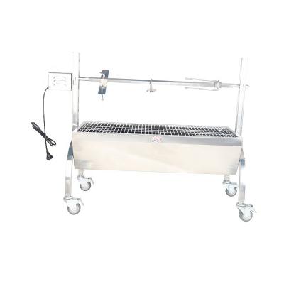 China Hot Selling Adjustable Size Charcoal Barbecue Roast Infant Pork Machine Rotating Multifunctional Commercial Rotating Spit Rotisserie for sale