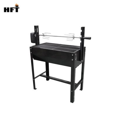 China Adjustable Height 2022Drawer-type Charcoal Grill Used In Multi-Scene Parties Camping Rectangular Portable Folding BBQ Grill for sale