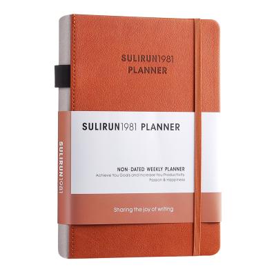 China 2020-2021 Hardcover Daily Journal Monthly Review/Weekly Planner /bullet A5 Journal Product Amazon Service for sale