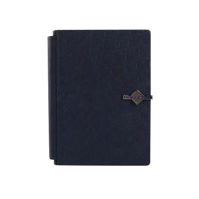 China 2019 Non-smell fashion custom office cheap a5 notebook with magnetic metal closure for sale