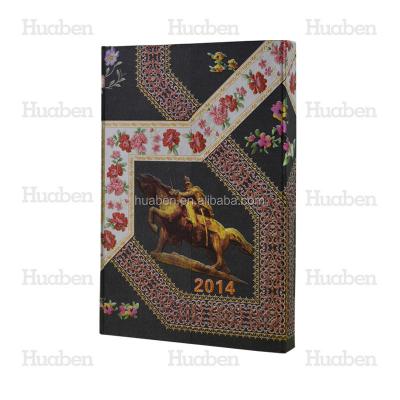 China Hardcover vintage emboss notebook paperblanks hardcover notebook journal making for sale