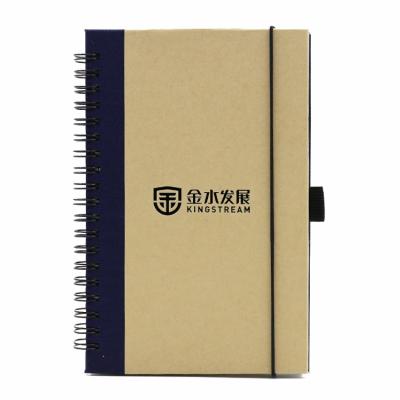 China a3 a4 a5 hardcover hardcover book wire spiral notebook for sale