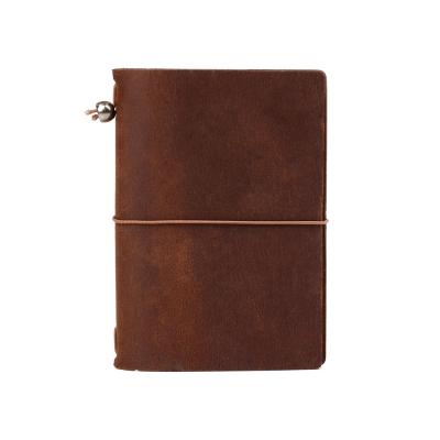 China China Goods 2020 Handmade A5 Journal Genuine Leather Notebook for sale