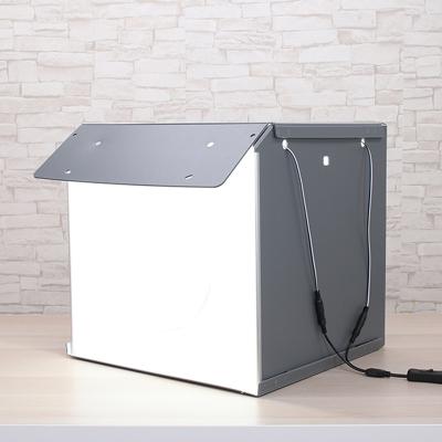 China Photography Table Top Light Box 102pcs LED Lights Portable Foldable Tent Softbox 390*390*390 mm Dimmable Photo Studio Shooting for sale