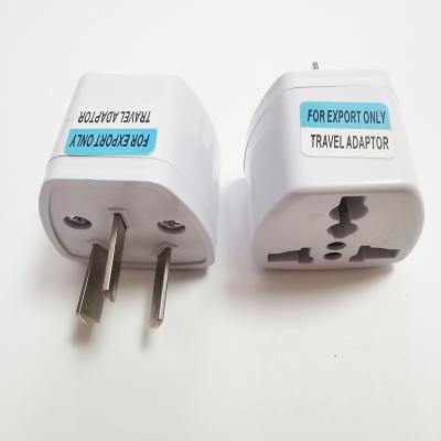 China Universal Mobile Phone ABS Steel US UK EU To AU 3 PIN Plug for sale