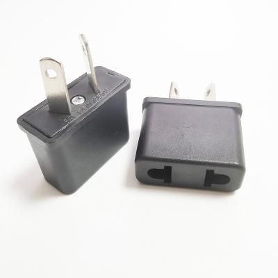 China Universal Mobile Phone Black Small EU USA To AU 2 PIN Plug Charger Adapter for sale