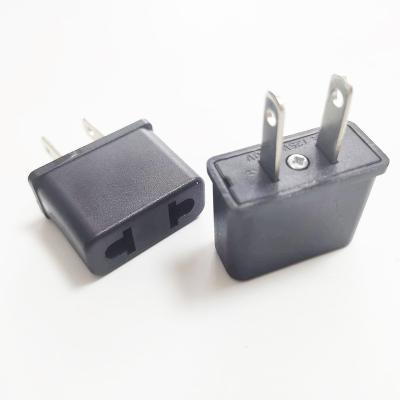 China Mobile Phone US Travel Plug Electrical EU European EU AC Plug Converter Outlet Plug US AU American Australia US Power Adapter To Euro for sale