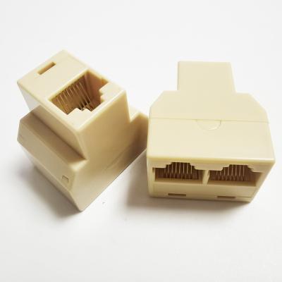 China Mini PC RJ45 3 Way Network Cable Splitter Supplement Plug Factory NETWORK01 for sale