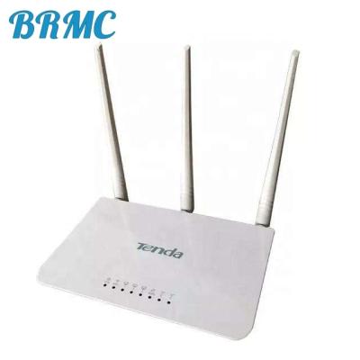 China 300mbps router F3 300mbps 2.4GHz 5dBi Wifi Router with English Software Package 3 Antennas 4 Ports Wireless Home Used Router for sale