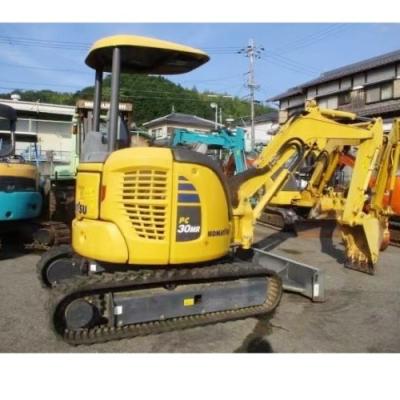 China Gebruikte Komatsu pc30 pc30mr 30mr 3 ton 3 ton 3 ton originele Komatsu graafmachine met gesloten cabine te koop Te koop