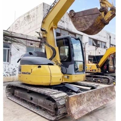 China Tweedehands Komatsu PC78US graafmachine met gesloten cabine Te koop