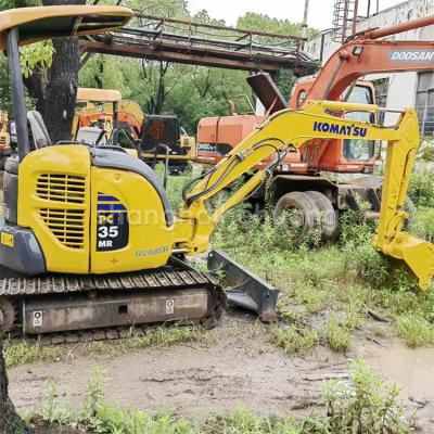 China Excavadora original Komatsu 35 com boas condições e capacidade de balde de 0,11m3 à venda