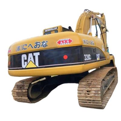 China Strong Power And High Work Efficiency Original Paint CAT 320C Excavator 99.9KW for sale