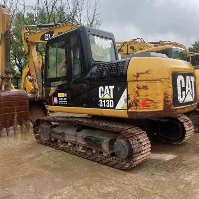 China CAT313D Original Color Used Excavator Earthmoving Machinery for sale