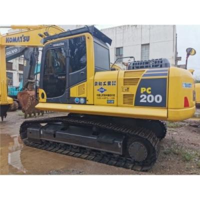 China Used Komatsu PC200-7 200-8 200-6 Crawler Excavator with Cummins Engine and Original Color for sale