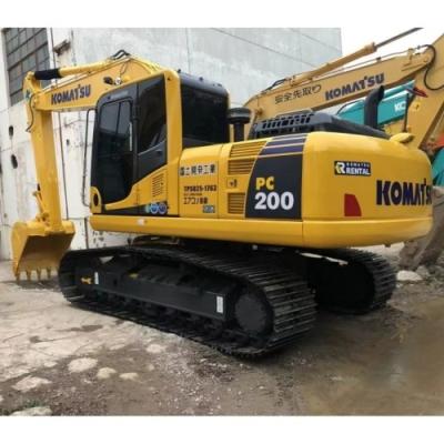 China Good Condition Used Kumatsu PC200 PC220 PC240 Crawler Excavator with 0.8m3 Bucket for sale