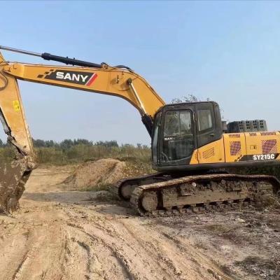 China SANY 215C Forward Flow Excavator With MITSUBISHI Engine And 0-2000 Working Hours for sale