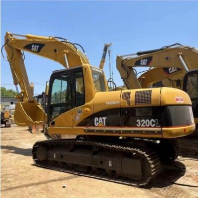 China 20T Caterpillar Excavator Used Excavator Cat320c 110KW Power for sale