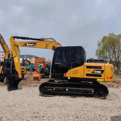 Chine Sany SY135C Used Excavator Original Color With Original Hydraulic Cylinder à vendre