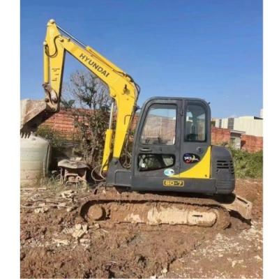 China Best sell!Used Hyundai 60 60-7 Mini Excavator Korea Hyundai R60-7 Digging for sale for sale