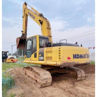 China 110KW Power Used Komatsu PC220 Excavator From Japan With 23100kg Operating Weight for sale