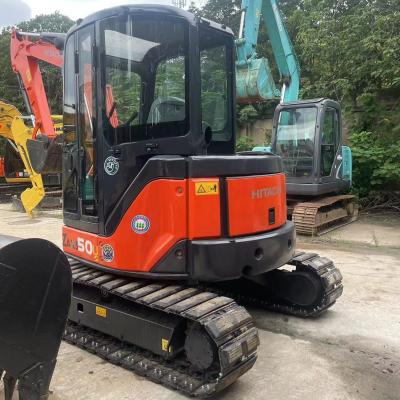 China Original Hitachi ZAXIS50U 5 Ton Mini Excavator For Household Second Hand Construction for sale