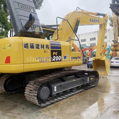 China The excavation condition is good, the price is low, and the 20 ton durable PC Komatsu 200 second-hand excavator is used for sale