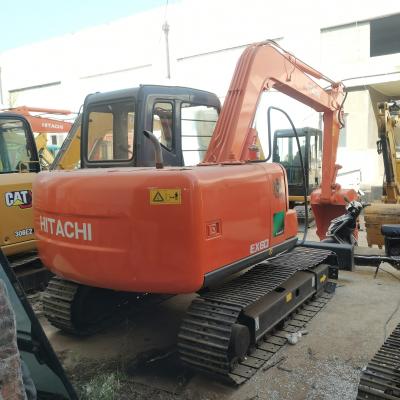 China Hitachi EX60 Used Mini Excavator With 0.2m3 Bucket Capacity And 6300 Operating Weight for sale