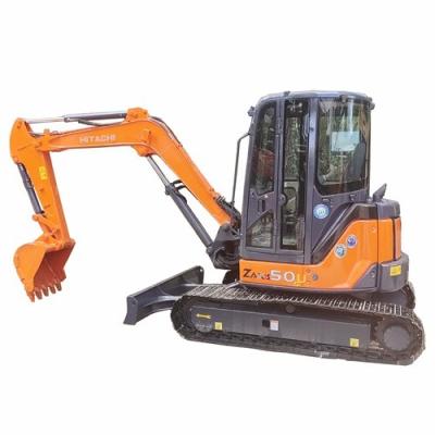 China Hitachi ZX50U Mini Excavator 2021 Japan 5000KG 5170 Operating Weight For Earthmoving for sale