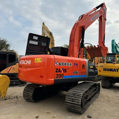 China Excavadora de válvula hidráulica ZX200 original com poucas horas de trabalho e desempenho superior à venda