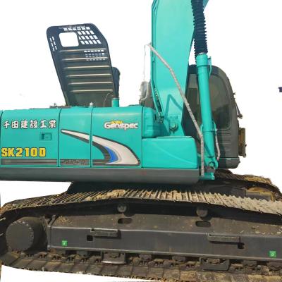 China Operating Weight 21200 Used Kobelco SK210 SK200 Medium Crawler 21ton Digger Excavator for sale