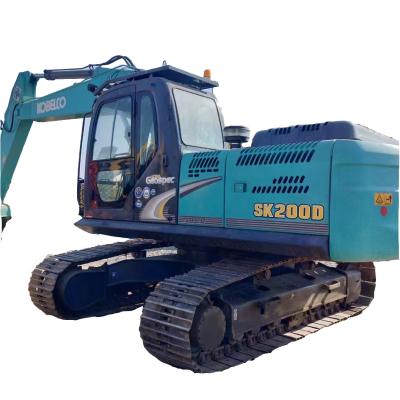 China Low Working Hours Original Kobelco SK200 Excavator for Your Construction Business for sale