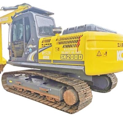 China Original Kobelco SK200d Excavator 20T Excellent Performance with Hydraulic Cylinder for sale