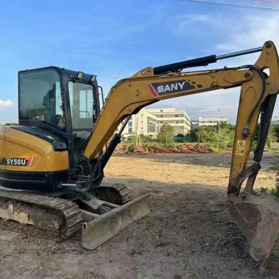 China Find Your Perfect SY50U Excavator with Low Operating Weight 5400 and 0-2000 Working Hours for sale