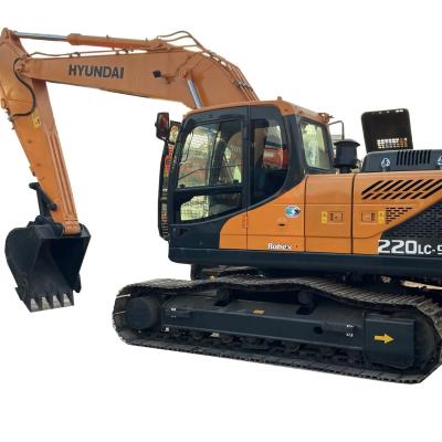 China Selling 90% of new and second-hand Hyundai 220 excavators, old excavators, and old hook machines at a low price for sale