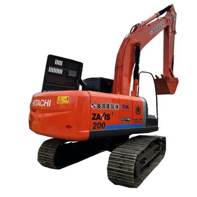 China Used ZX200 Excavator with 1.1m3 Bucket Capacity in Good Condition in Japan Original for sale