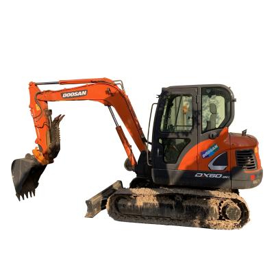 China 2020 DOOSAN DX60-9C Used Excavator in Very Good Condition with Low Working Hours for sale