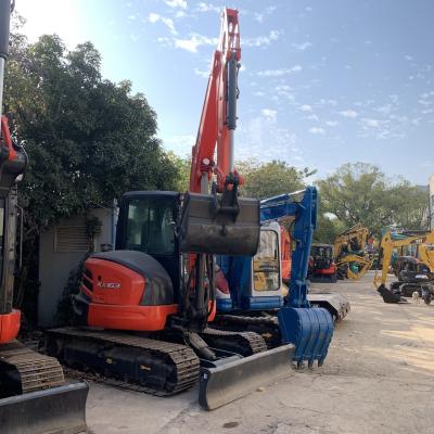 China Mini escavadeira original Kubota KX163 com válvula hidráulica original e em bom estado à venda