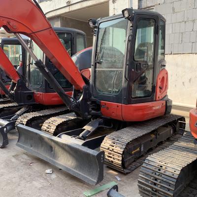 China Kubota KX163 KX165 KX155 mini escavadeira de segunda mão com excelente desempenho de trabalho à venda