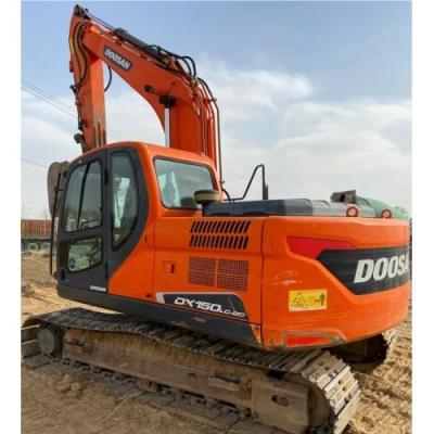 China Doosan DH150 Excavator in Dubai 15000 KG Machine Weight Original Hydraulic Cylinder for sale